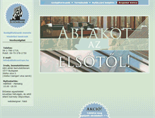Tablet Screenshot of elsoablak.hu